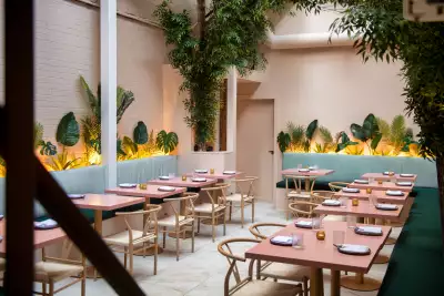 Best patios in Toronto | The secluded patio at Bar Reyna