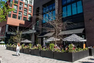 The best patios: La Plume's patio on Wellington Street West