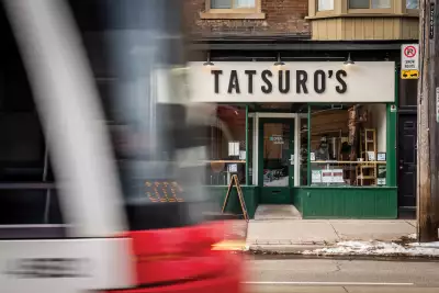 Outside Tatsuro's