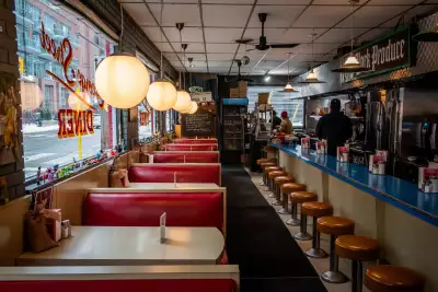 Inside George Street Diner