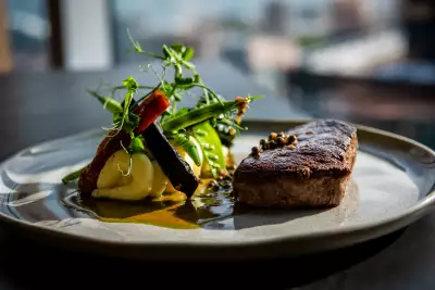 Summerlicious Toronto | An Ontario sirloin dish on the menu at Aera for Summerlicious Toronto