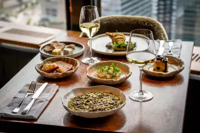 Summerlicious Toronto | A spread of dishes on the menu at Canoe for Summerlicious Toronto