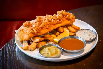 Summerlicious Toronto | Fish and chips on the menu at The Dorset for Summerlicious Toronto