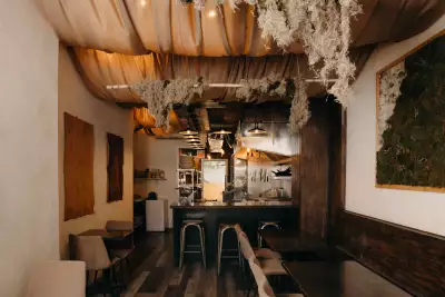 Summerlicious Toronto | The bar area at Hawker, which is participating in Summerlicious Toronto