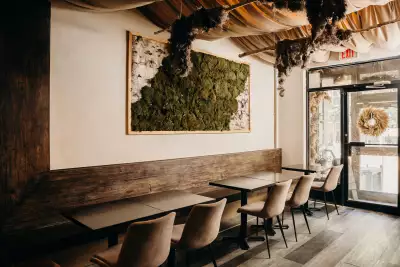 Summerlicious Toronto | The dining area at Hawker, which is participating in Summerlicious Toronto