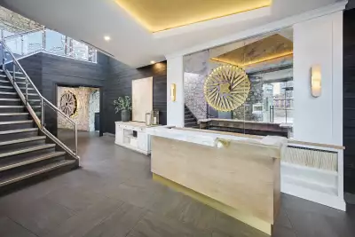 Best Ontario restaurants | The lobby inside Cambridge Mill