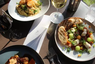 Best Ontario restaurants | Ancaster Mill table dinner
