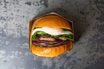 A sandwich at Eggslut
