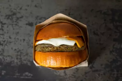 Sausage, Egg & Cheese sandwich at Eggslut