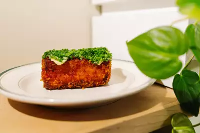 Shrimp toast at Gateau Ghost