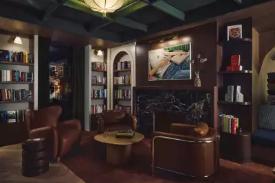 Book Bar | cozy chairs