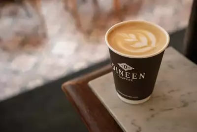 Best caf&eacute;s and coffee shops in Toronto | A latte at Dineen