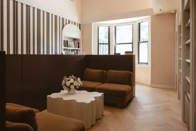 Best caf&eacute;s and coffee shops in Toronto | Couch style seating at Book Bar