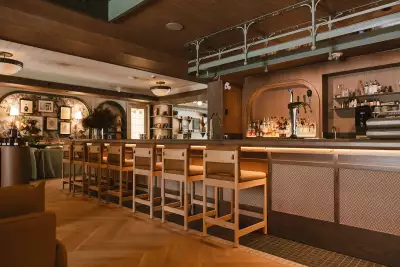 Best caf&eacute;s and coffee shops in Toronto | Stools at the bar inside Book Bar