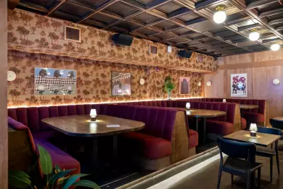 Best happy hours in Toronto | The stylish dining room inside Sonny Can't Dance on King Street West
