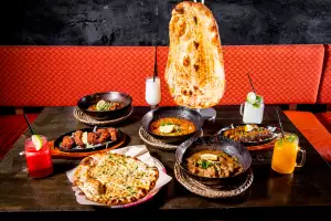 Karahi Boys' authentic Pakistani food | A spread of dishes at Karahi Boys Karahi Boys' authentic Pakistani food | A spread of dishes at Karahi Boys