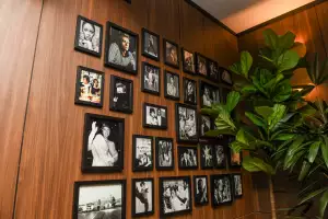 Best new Toronto restaurants | Photos of celebrities line the wall inside Parc Ave