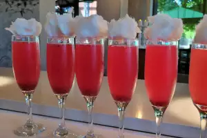 Best brunch in Toronto | Cocktail flutes at Mildred's Temple Kitchen