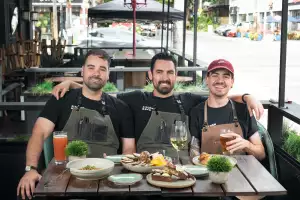 Chefs at The Dog & Tiger Chefs at The Dog & Tiger