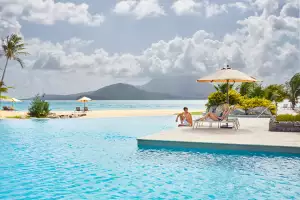 The pool at the Park Hyatt St. Kitts