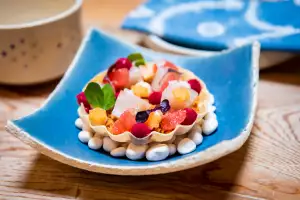 Supper clubs in Toronto | A scallop ceviche at k.Dinners Supper clubs in Toronto | A scallop ceviche at k.Dinners