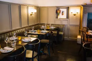 Inside Contrada Italian restaurant in Toronto Inside Contrada Italian restaurant in Toronto