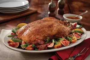 Duck recipes | Port and cherry roast duck recipe