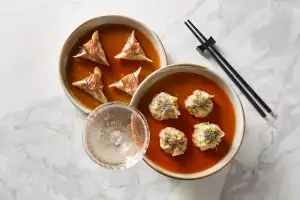Dumplings at AP Restaurant in Toronto Dumplings at AP Restaurant in Toronto