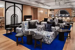 Romantic restaurants in Toronto | Couches inside Casa La Palma