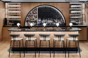 Romantic restaurants in Toronto | The bar inside Casa La Palma