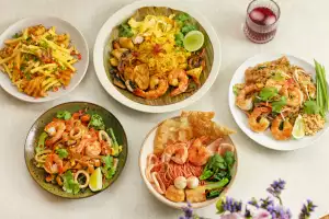 Cookin app for homemade food delivery | A spread of dishes from Chao Lay Cookin app for homemade food delivery | A spread of dishes from Chao Lay