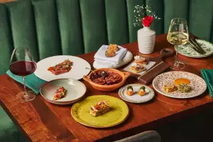 Best new restaurants in Toronto | A spread of dishes at Azura