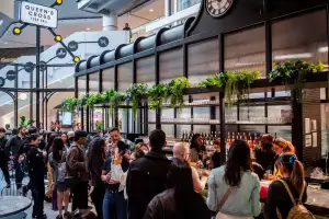 Queen's Cross Food Hall | Queen's Cross Food Hall has a licensed bar area