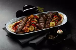 Best downtown Toronto restaurants | Meat skewers at Laylak