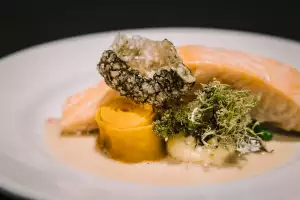 Indigenous food experiences in Canada | A fish dish at A Taste of the Atlantic