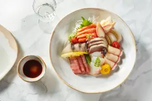 Summerlicious Toronto | Assorted sushi at AP in Toronto