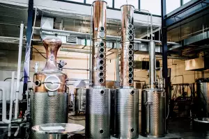 Toronto distilleries and alcohol stores | The still at Reid's Distillery in Toronto