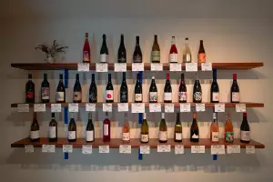 Toronto bottle shops and alcohol stores | The Deep End, a wine shop, inside Doc's Green Door Lounge