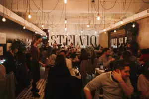 Best Italian restaurants in Toronto | The busy dining room at Stelvio on Dundas West