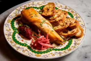 New restaurants Toronto | Baked brie at Biff's Bistro