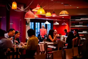 New restaurants Toronto | Inside the dining room at Ceci Bar