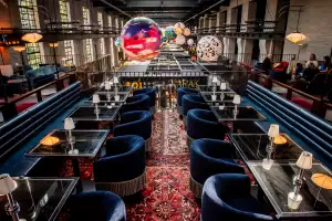 New restaurants Toronto | Inside Civil Works on the second floor of Waterworks Food Hall