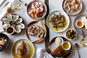 New restaurants Toronto | Assorted small plates at Vinoteca Pompette