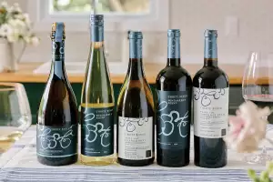 A lineup of Thirty Bench wine A lineup of Thirty Bench wine