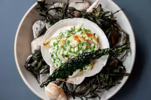 Winterlicious Toronto | A scallop dish at The Dorset