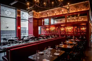 Winterlicious Toronto | A dining space at The Dorset