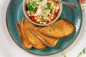 Pasture-raised eggs | Shakshuka at OEB Breakfast Co. Pasture-raised eggs | Shakshuka at OEB Breakfast Co.