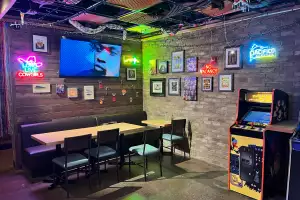 New restaurants in Toronto | Arcade machines inside Blanco Cantina in Toronto
