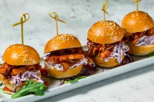 BBQ pulled pork sliders