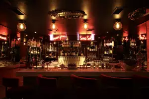 Toronto speakeasies | The bar inside Sous Sol under Maison Selby